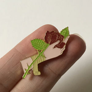 Rose Hand Pin